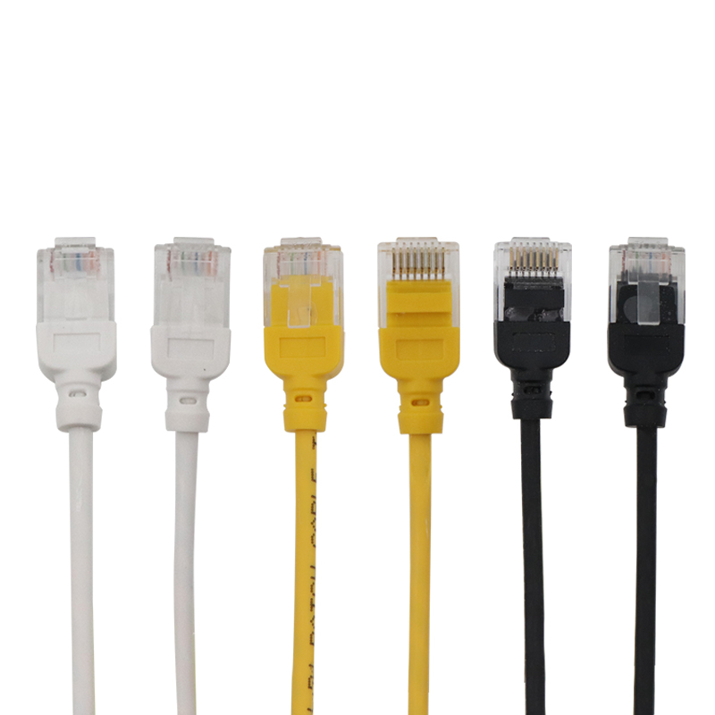 CAT6A UTP 30AWG LSZH বেয়ার কপার স্লিম প্যাচ কর্ড